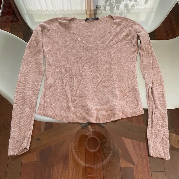 Peruvian Connection Sweaters - Peruvian‎ Connection V-Neck Lightweight Sweater